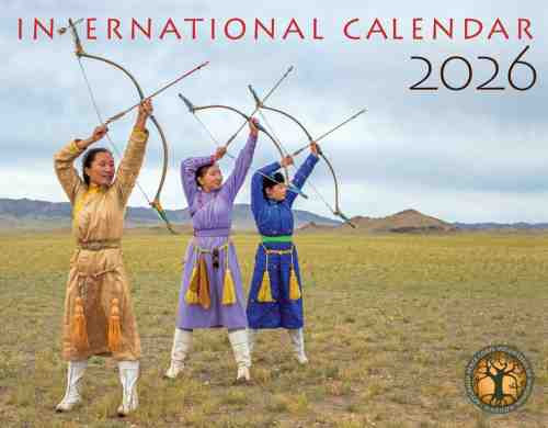 cover of the Peace Corps International Calendar 2026